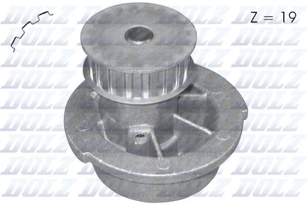 Pompă de apă, răcire motor DOLZ O105