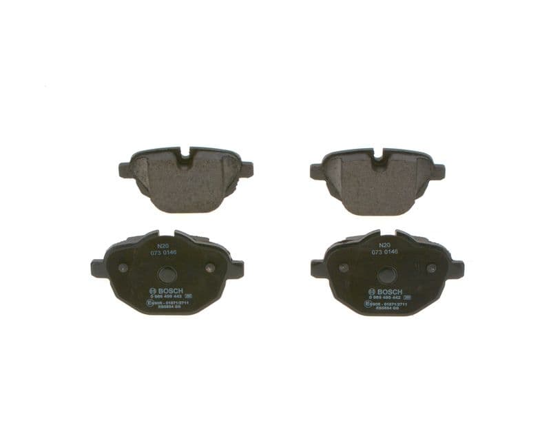 set placute frana,frana disc BOSCH 0 986 495 442