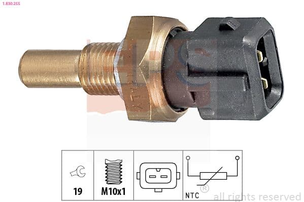 senzor,temperatura ulei EPS Made in Italy - OE Equivalent 1.830.255
