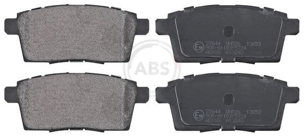 set placute frana,frana disc ABS 37644