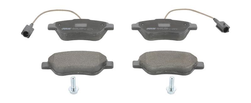 set placute frana,frana disc JURID 573074J