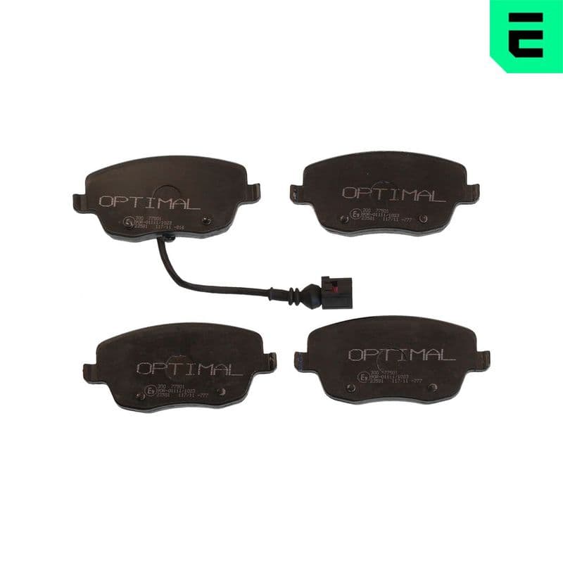 set placute frana,frana disc OPTIMAL BP-77501