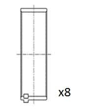 Cuzinet bielă FAI AutoParts BB2082-025