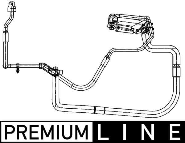 conducta presiune variabila,aer conditionat MAHLE BEHR *** PREMIUM LINE *** AP 110 000P
