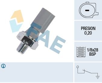 Senzor presiune ulei FAE 12830