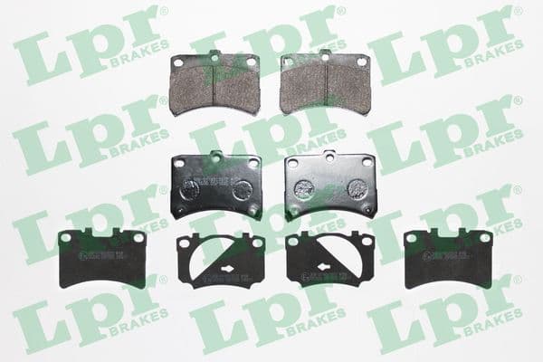 set placute frana,frana disc LPR 05P1035