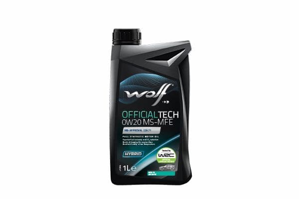 Ulei de motor WOLF OFFICIALTECH 0W-20 MS-MFE 8331251 1L