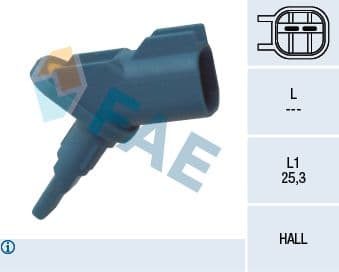 senzor,turatie roata FAE 78011