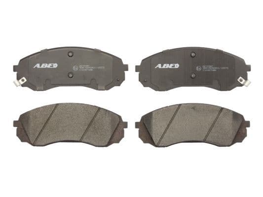 set placute frana,frana disc ABE C10327ABE