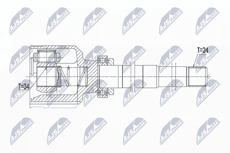 Set articulatie, planetara NTY NPW-CT-058
