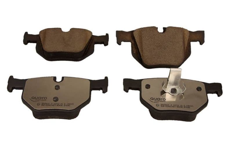 set placute frana,frana disc QUARO SILVER CERAMIC QP6562C
