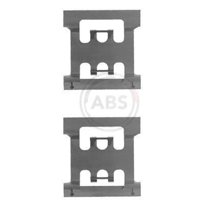 Set accesorii, placute frana A.B.S. 1083Q