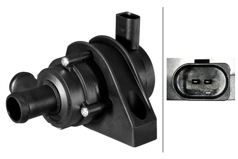 Pompă de apă suplimentară (circuitul apei de răcire) HELLA 8TW 358 304-601