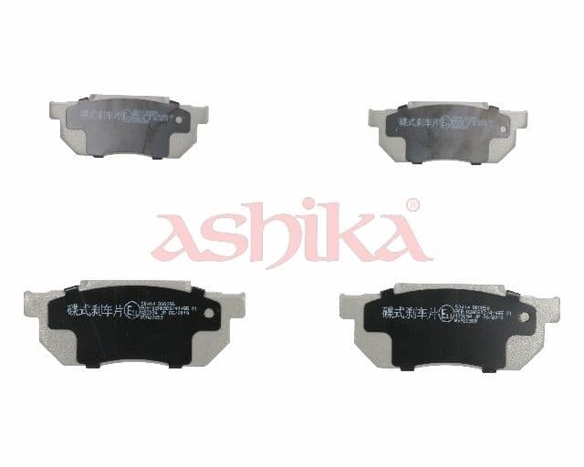 set placute frana,frana disc ASHIKA 50-04-414