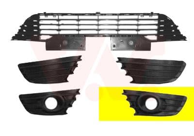Grila ventilatie, bara protectie VAN WEZEL 0970593