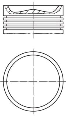Piston MAHLE 005 35 00
