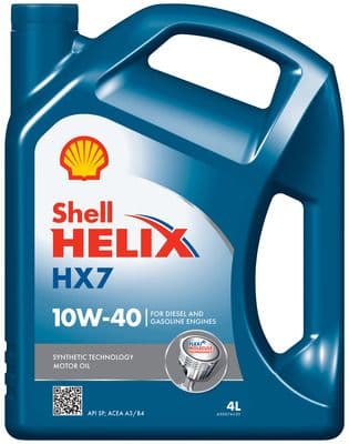 Ulei de motor SHELL Helix HX7 10W-40 (SP A3/B4) 550070333 4L