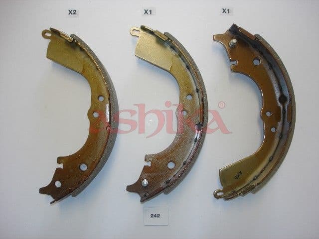 Set saboti frana ASHIKA 55-02-242