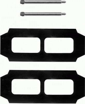 Set accesorii, placute frana TEXTAR 82017000