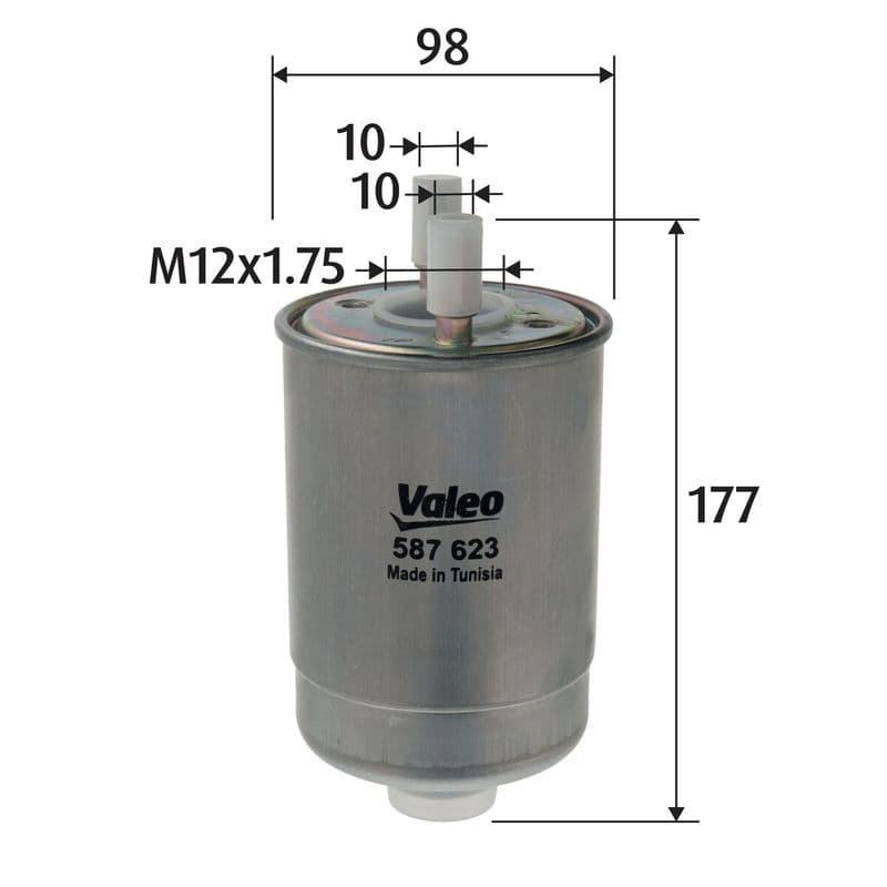 filtru combustibil VALEO 587623