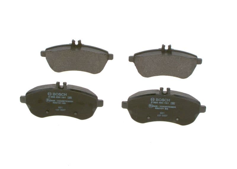 set placute frana,frana disc BOSCH 0 986 494 161
