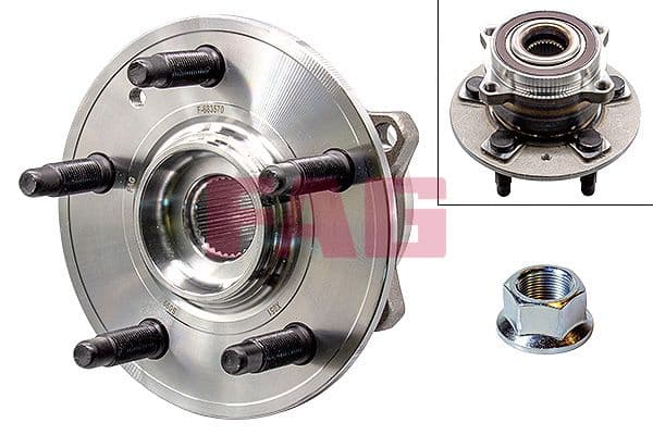 Set rulment roata Schaeffler FAG 713 6980 10