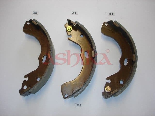 Set saboti frana ASHIKA 55-03-309