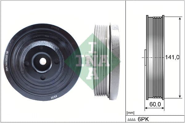 Fulie curea, arbore cotit Schaeffler INA 544 0143 10