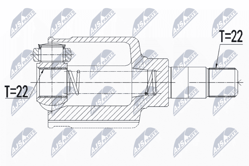 Set articulatie, planetara NTY NPW-CT-070