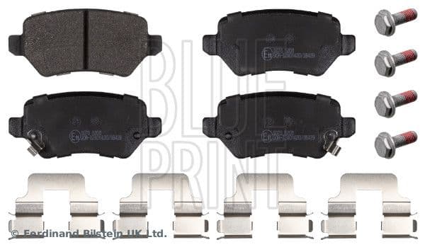 set placute frana,frana disc BLUE PRINT ADG042116