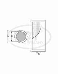 Filtru ulei SCT GERMANY SH 420 P