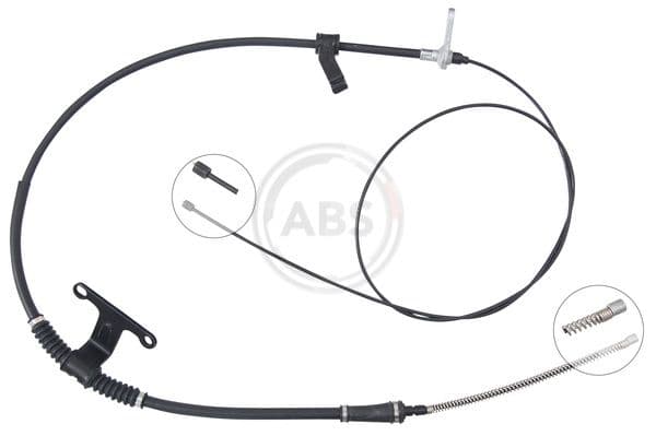 Cablu, frana de parcare ABS K17444