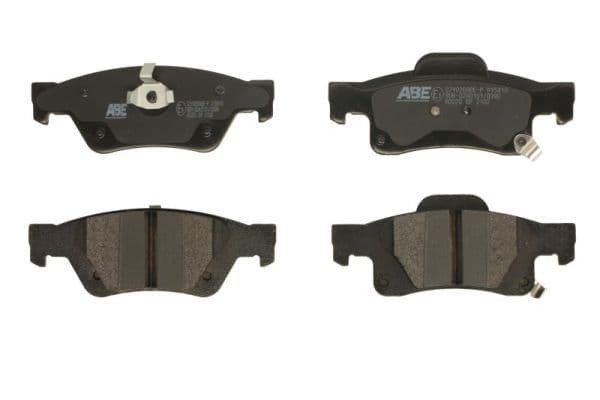 set placute frana,frana disc ABE C2Y026ABE-P