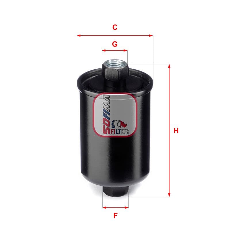 filtru combustibil SOFIMA S 1741 B