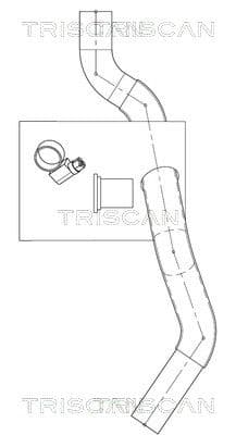 Furtun hidraulic, sistem de directie TRISCAN 8516 29093