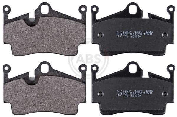 set placute frana,frana disc ABS 37697