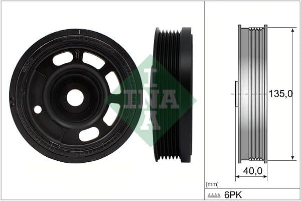 Fulie curea, arbore cotit Schaeffler INA 544 0172 10