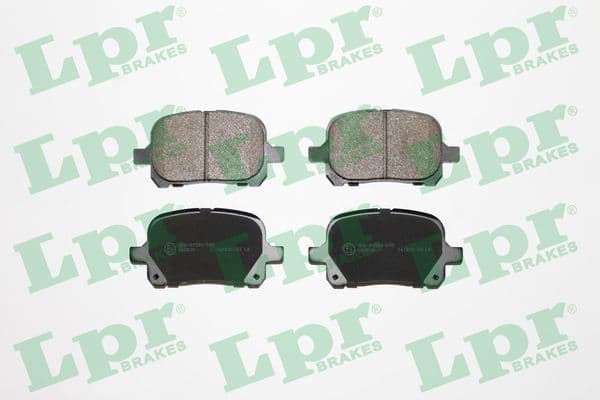 set placute frana,frana disc LPR 05P953
