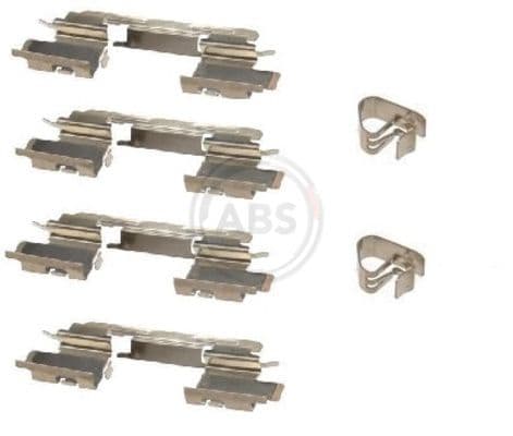 Set accesorii, placute frana ABS 1613Q