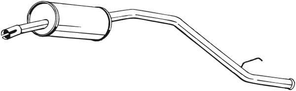 Toba esapament finala BOSAL 283-295