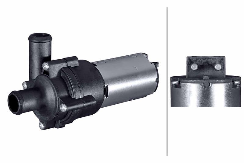 Pompă de apă suplimentară (circuitul apei de răcire) HELLA 8TW 358 313-411