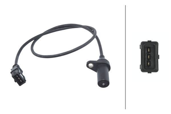 Senzor impulsuri, arbore cotit HELLA 6PU 009 146-431