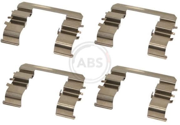 Set accesorii, placute frana ABS 1744Q