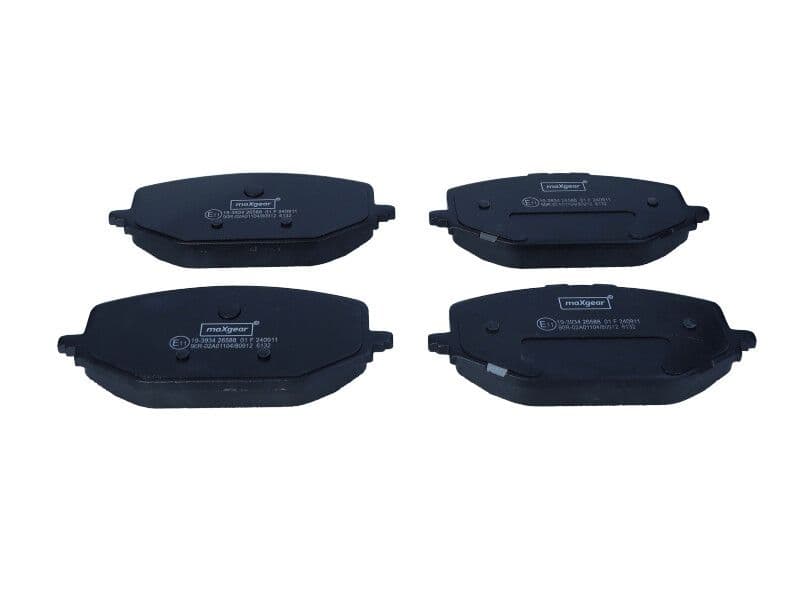 set placute frana,frana disc MAXGEAR 19-3934