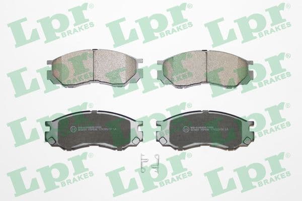 set placute frana,frana disc LPR 05P686