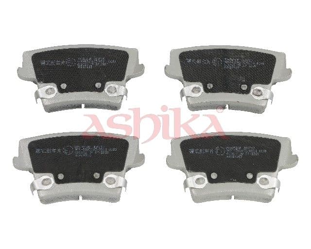 set placute frana,frana disc ASHIKA 51-09-902