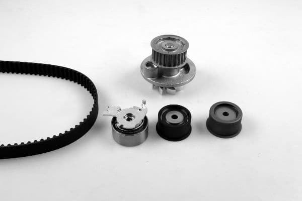 Set pompa apa + curea dintata HEPU PK03282