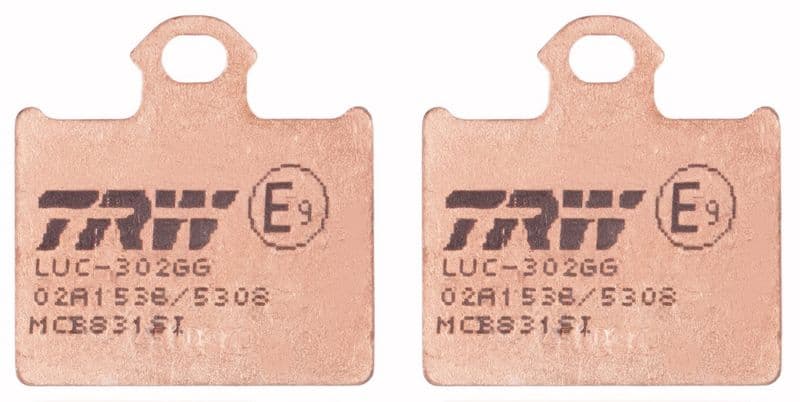 set placute frana,frana disc TRW Sinter Offroad MCB831SI