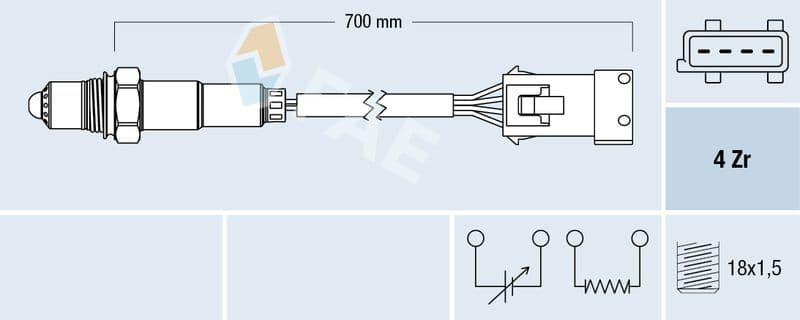 Sonda Lambda FAE 77681
