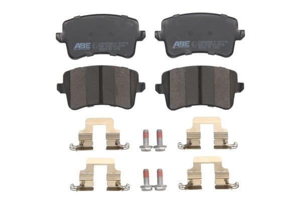 set placute frana,frana disc ABE C2A005ABE-P